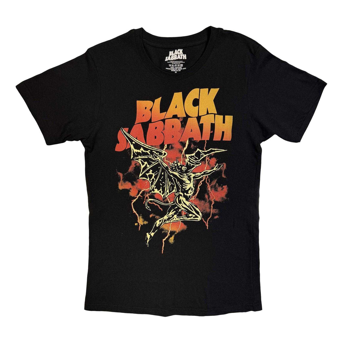 Black - Front - Black Sabbath Unisex Adult Nordstorm Henry T-Shirt
