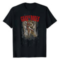 Black - Front - Guns N Roses Unisex Adult Cherub T-Shirt