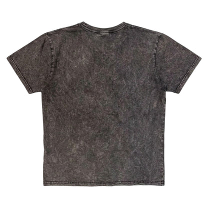 Charcoal Grey - Back - Star Wars Unisex Adult Heads Collage Stone Wash T-Shirt