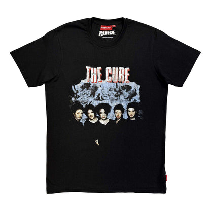 Black - Front - The Cure Unisex Adult Swing Tour ´96 T-Shirt