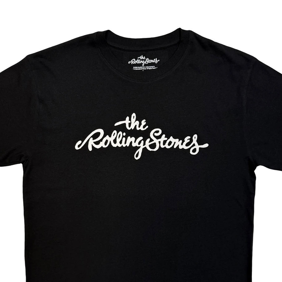 Black - Side - The Rolling Stones Unisex Adult Mono Logo T-Shirt