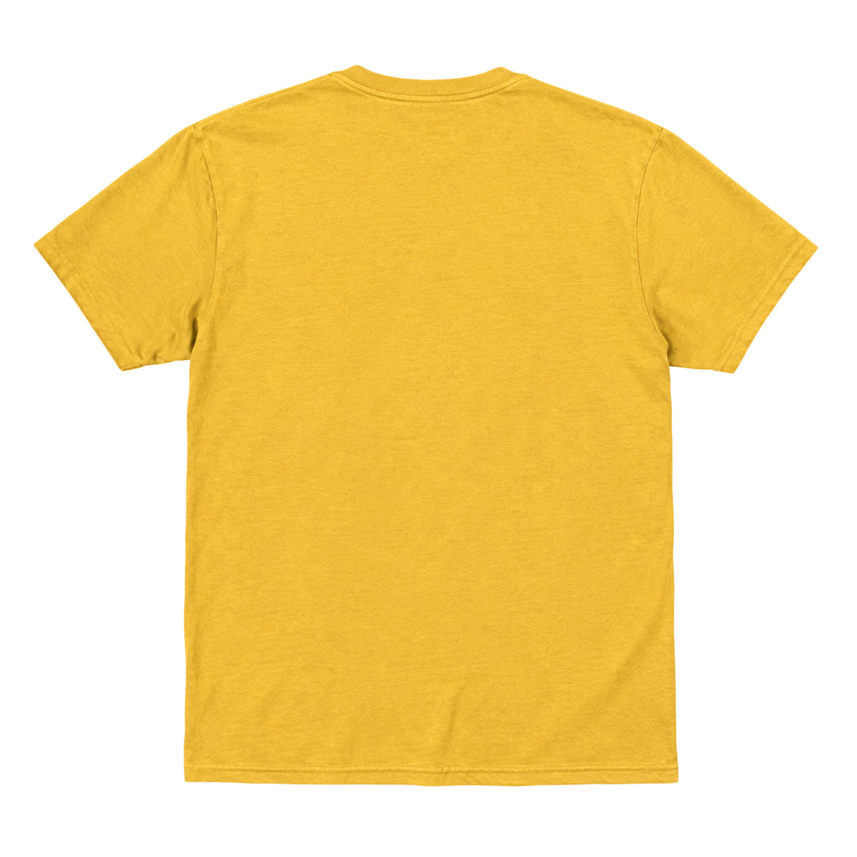 Yellow - Back - The Rolling Stones Unisex Adult Tongue T-Shirt