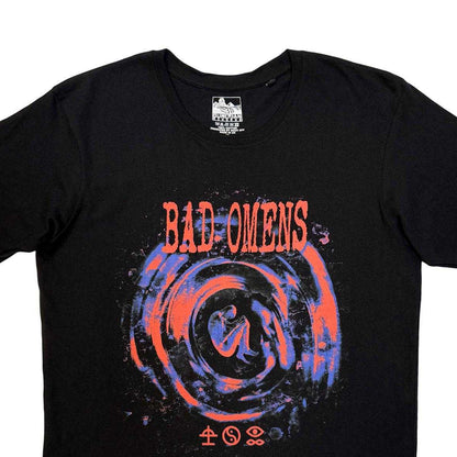 Black - Side - Bad Omens Unisex Adult The Drain T-Shirt