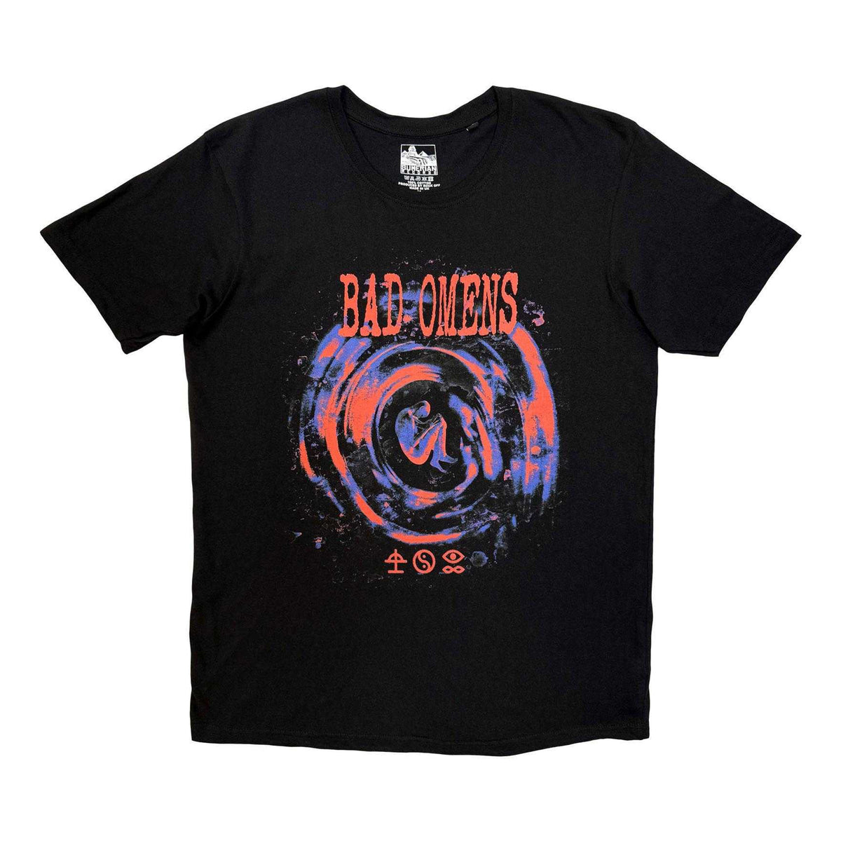 Black - Front - Bad Omens Unisex Adult The Drain T-Shirt