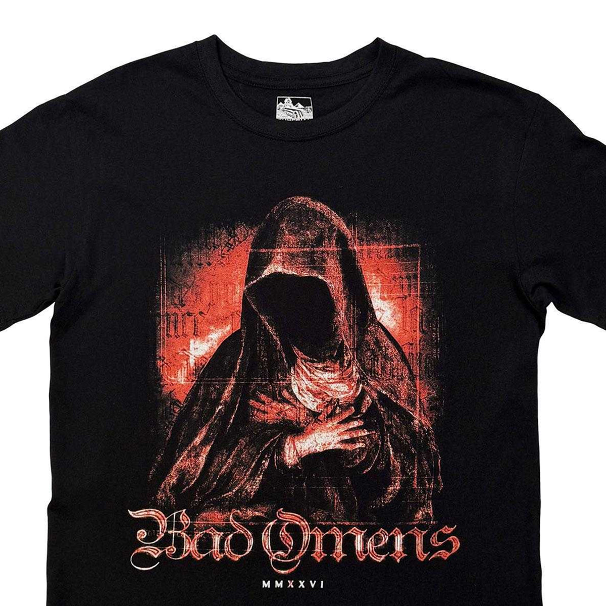 Black - Side - Bad Omens Unisex Adult Dying To Love Back Print T-Shirt