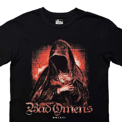 Black - Side - Bad Omens Unisex Adult Dying To Love Back Print T-Shirt