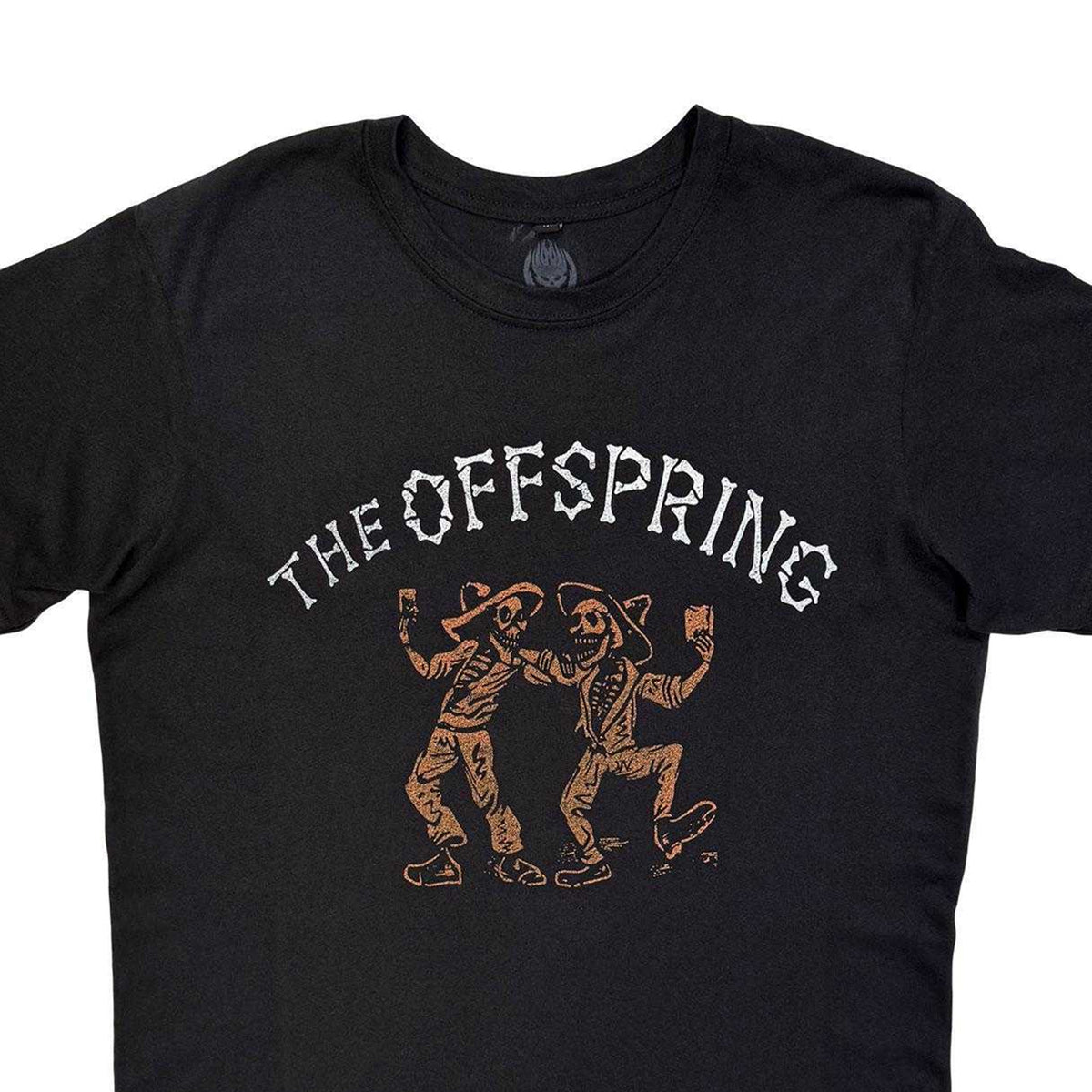 Black - Side - The Offspring Unisex Adult Ixnay On The Hombre Back Print Carbon T-Shirt