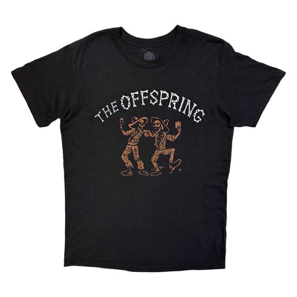 Black - Front - The Offspring Unisex Adult Ixnay On The Hombre Back Print Carbon T-Shirt