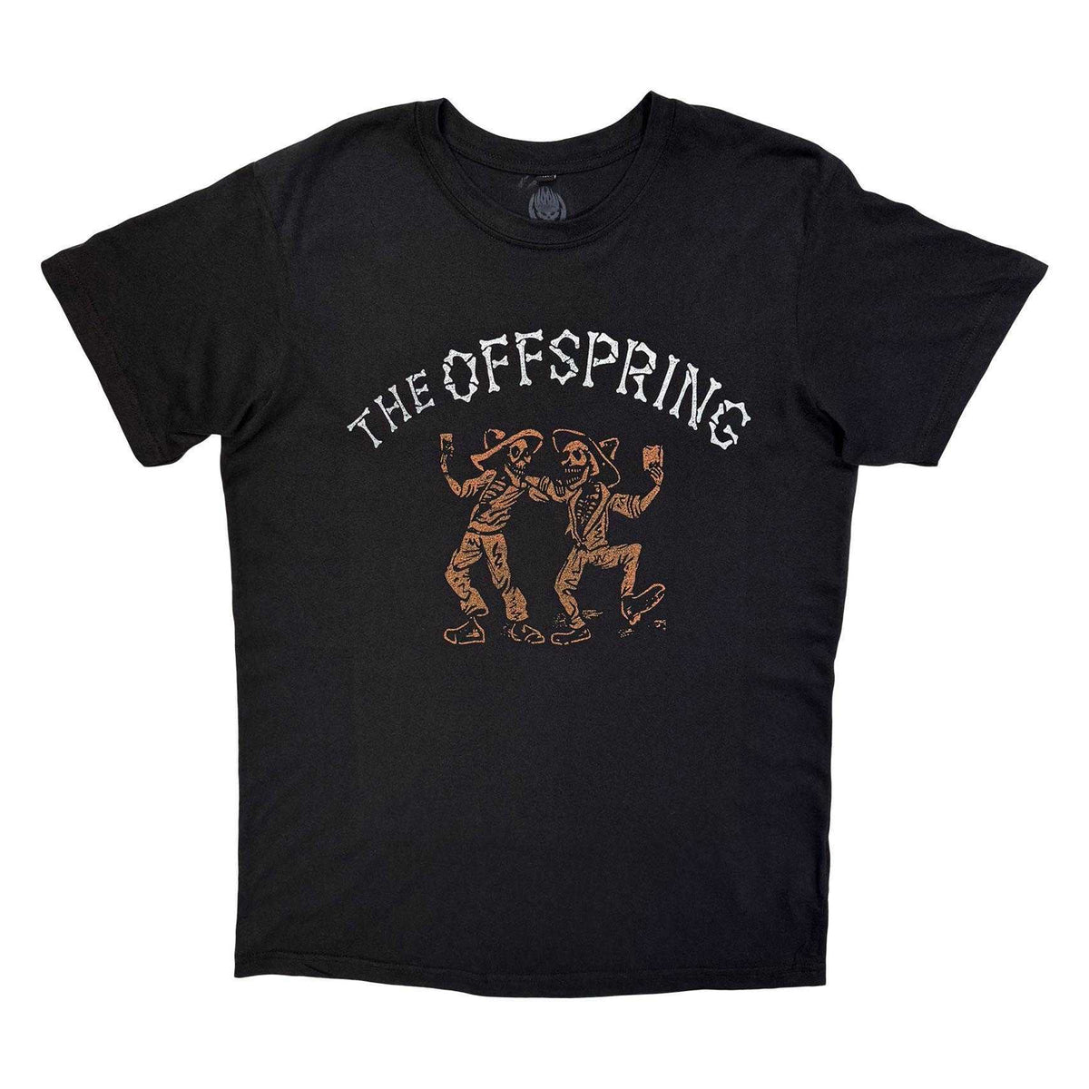 Black - Front - The Offspring Unisex Adult Ixnay On The Hombre Back Print Carbon T-Shirt