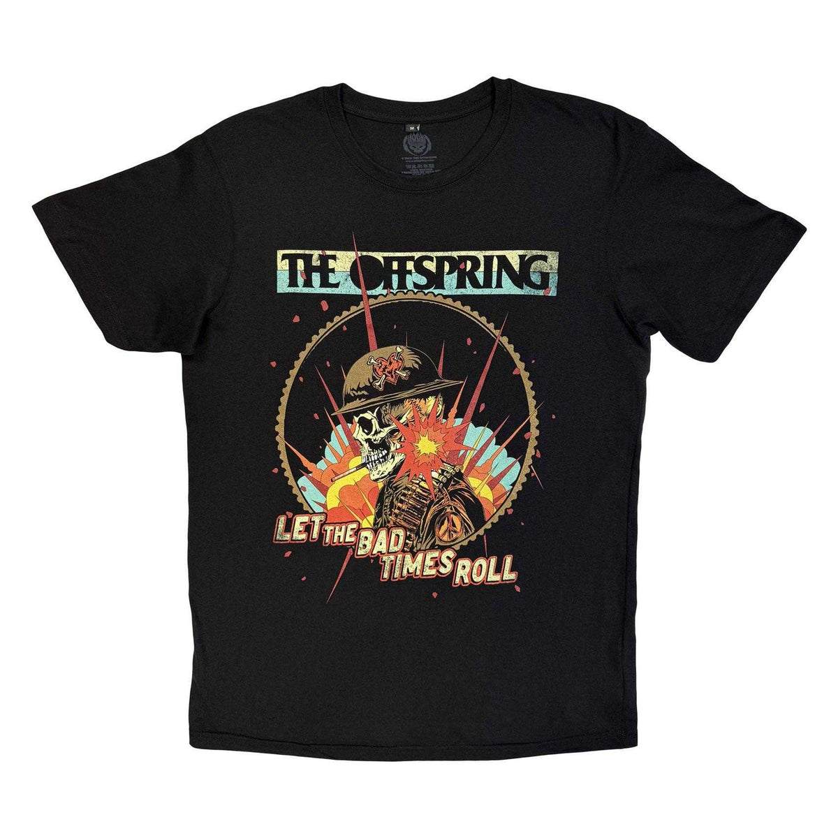 Black - Front - The Offspring Unisex Adult Army Of One Carbon T-Shirt