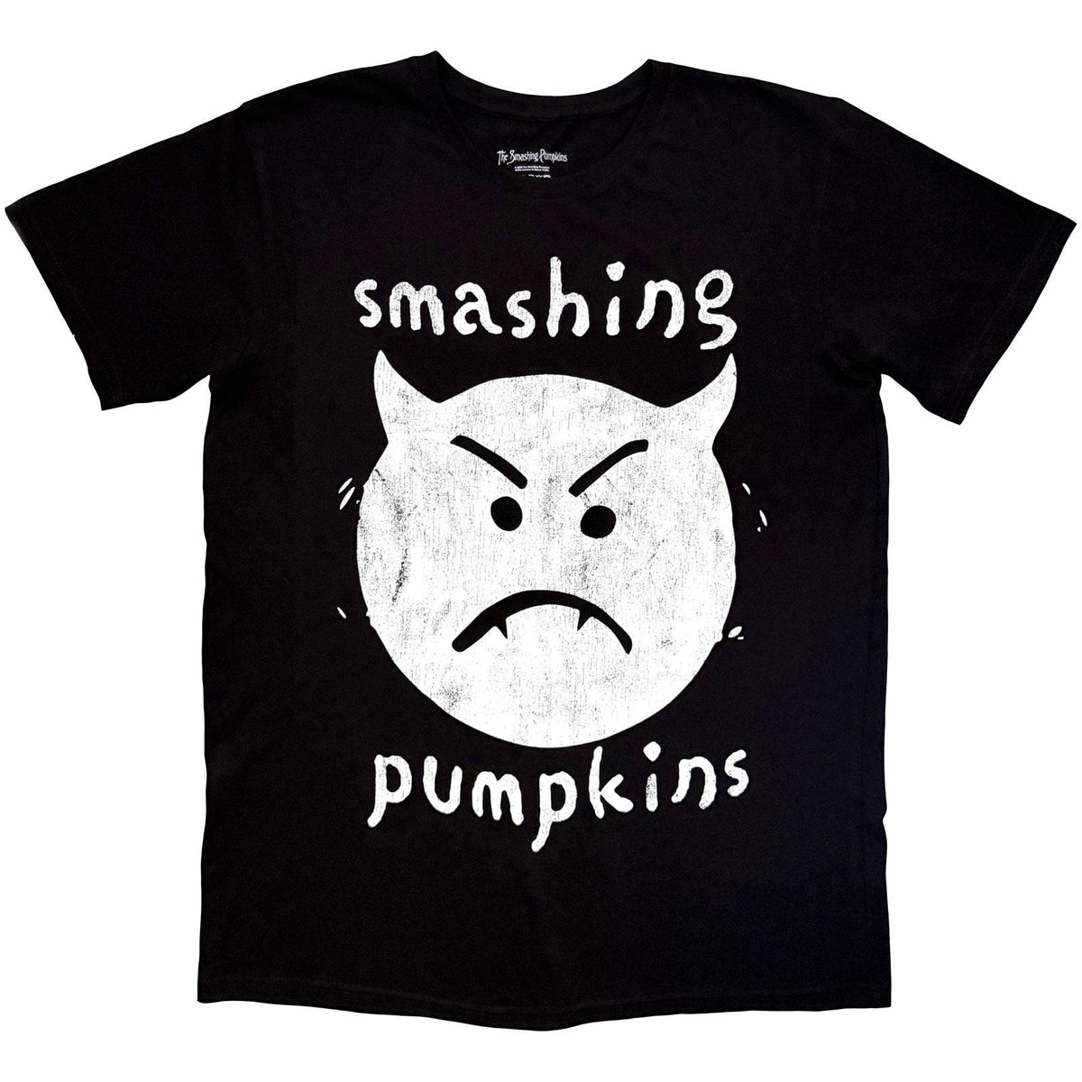 Black - Front - The Smashing Pumpkins Unisex Adult The World Is A Vampire Back Print T-Shirt