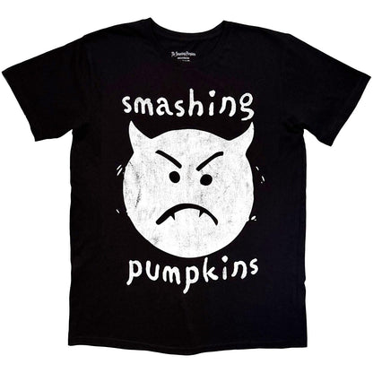 Black - Front - The Smashing Pumpkins Unisex Adult The World Is A Vampire Back Print T-Shirt