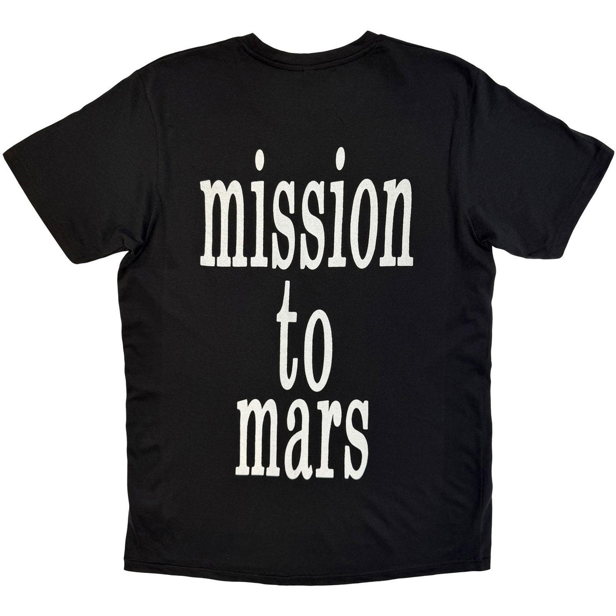 Black - Back - The Smashing Pumpkins Unisex Adult Mission To Mars Carbon Back Print T-Shirt