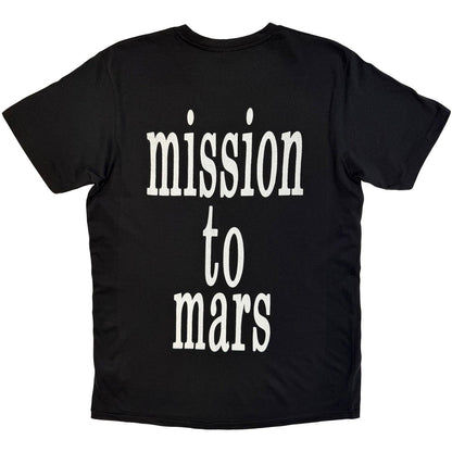 Black - Back - The Smashing Pumpkins Unisex Adult Mission To Mars Carbon Back Print T-Shirt