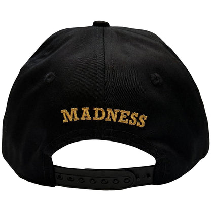 Black - Back - Madness Crown Logo Baseball Cap