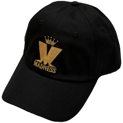 Black - Front - Madness Crown Logo Baseball Cap