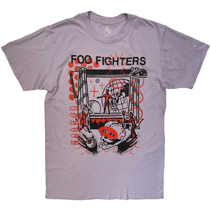 Purple - Front - Foo Fighters Unisex Adult Devil In The Window T-Shirt