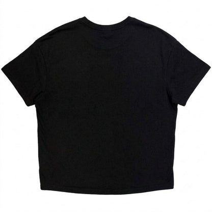 Black - Back - Johnny Cash Womens-Ladies Unplugged Sunday Morning T-Shirt
