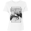 White - Front - Led Zeppelin Womens-Ladies Icarus Burst T-Shirt