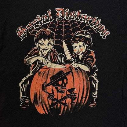 Black - Side - Social Distortion Unisex Adult Halloween T-Shirt