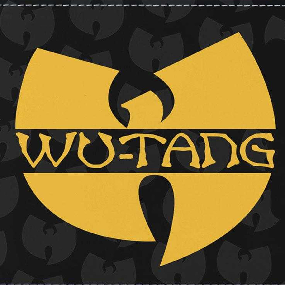 Black - Back - Wu-Tang Clan Logo Wallet
