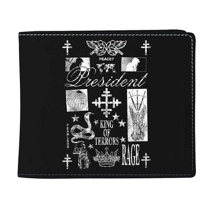 Black - Front - President King Of Terrors Wallet