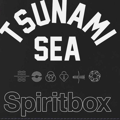 Black - Back - Spiritbox Tsunami Sea Wallet