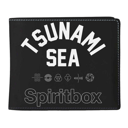 Black - Front - Spiritbox Tsunami Sea Wallet