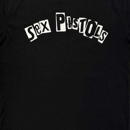 Black - Side - Sex Pistols Unisex Adult Mono Logo T-Shirt