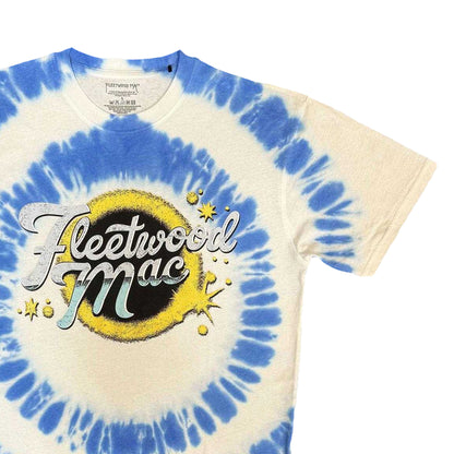 White - Side - Fleetwood Mac Unisex Adult Spiral Logo T-Shirt