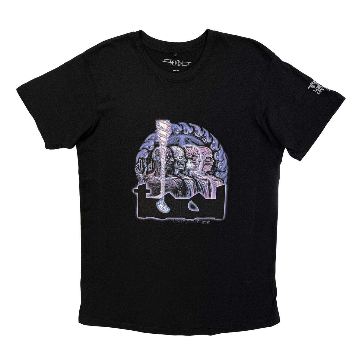 Black - Front - Tool Unisex Adult Lateralus Dissection Carbon Back Print T-Shirt