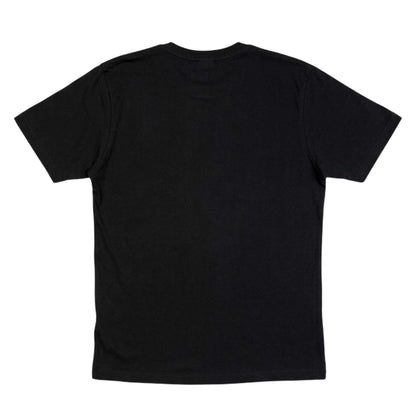 Black - Back - Nothing More Unisex Adult Cover Arrows Carbon Logo T-Shirt