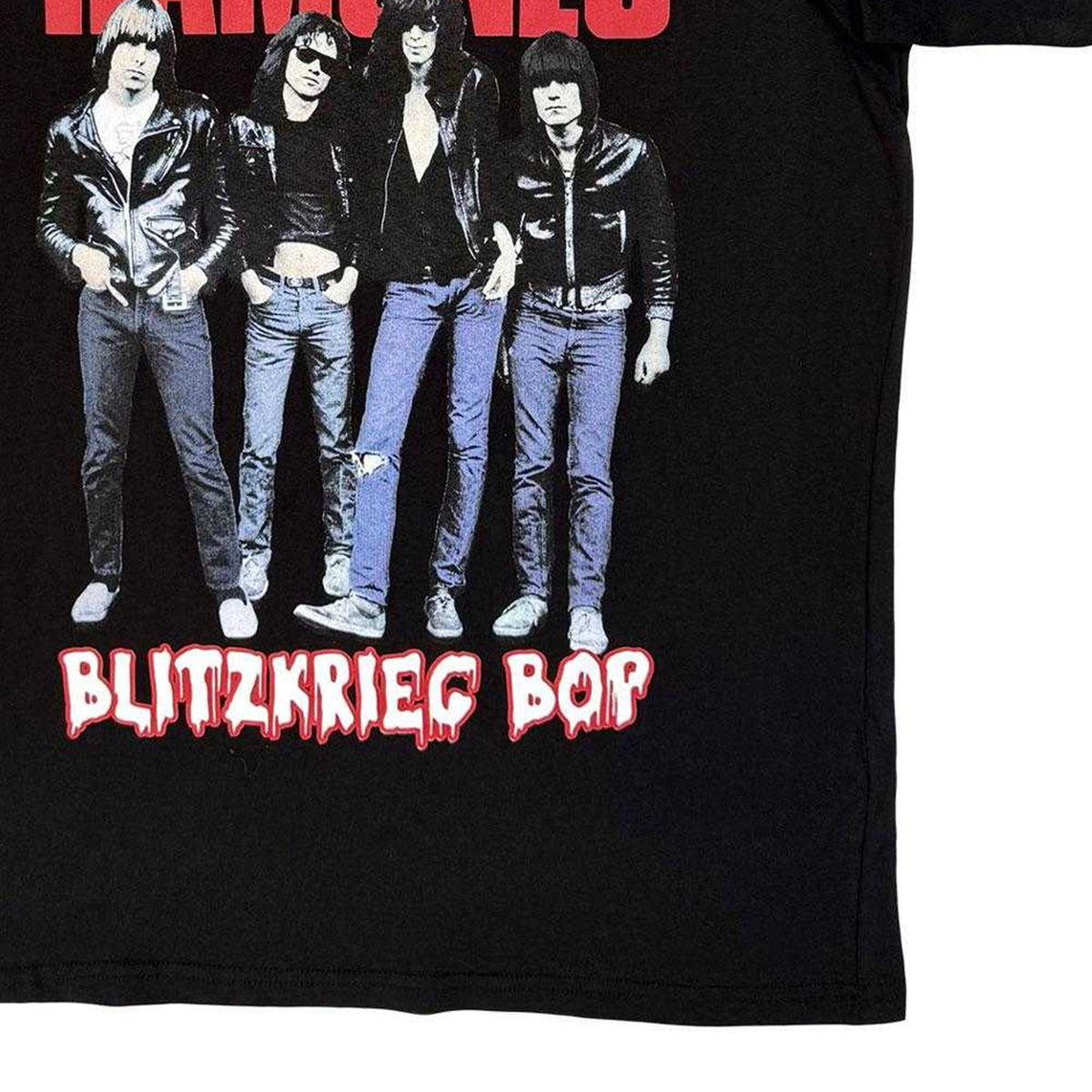 Black - Lifestyle - Ramones Unisex Adult Blitzkrieg Bop Carbon T-Shirt