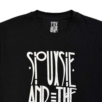 Black - Side - Siouxsie & The Banshees Unisex Adult Mono Logo T-Shirt