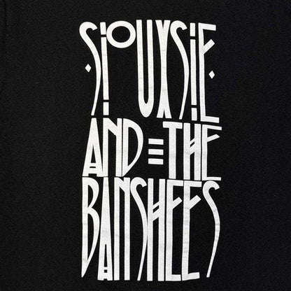 Black - Lifestyle - Siouxsie & The Banshees Unisex Adult Mono Logo T-Shirt