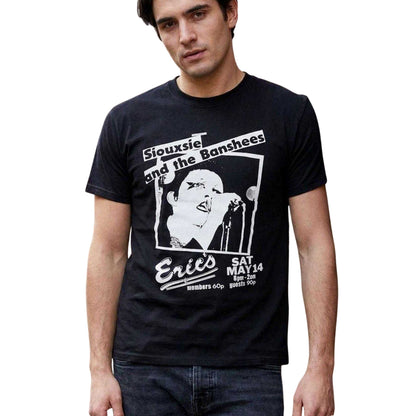 Black - Lifestyle - Siouxsie & The Banshees Unisex Adult Eric´s Carbon T-Shirt