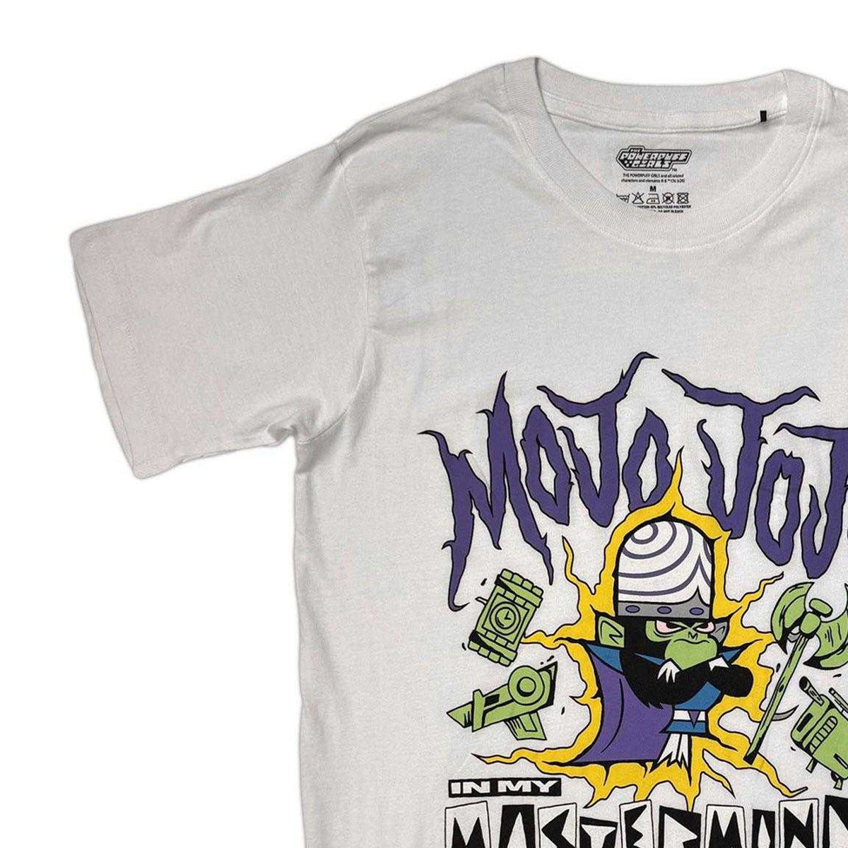 White - Side - The Powerpuff Girls Unisex Adult Mojo Jojo Mastermind T-Shirt