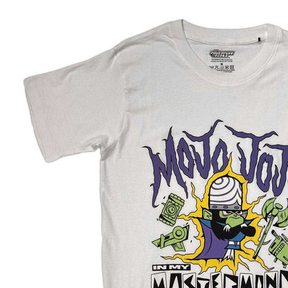 White - Side - The Powerpuff Girls Unisex Adult Mojo Jojo Mastermind T-Shirt
