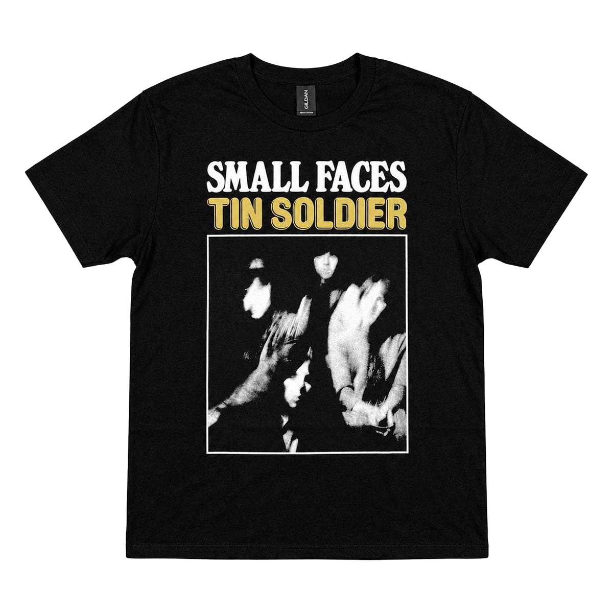 Black - Front - Small Faces Unisex Adult Tin Soldier T-Shirt