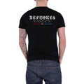 Black - Back - Deftones Unisex Adult Skull T-Shirt