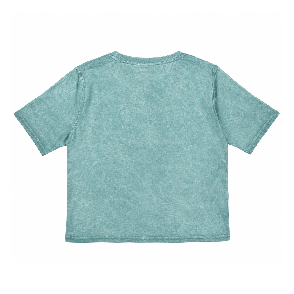 Light Blue - Back - Sublime Womens-Ladies With Rome Mesh Crop Top