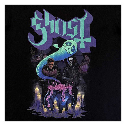 Black - Side - Ghost Unisex Adult Brew Brothers T-Shirt