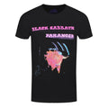 Black - Front - Black Sabbath Unisex Adult Paranoid Motion Trails T-Shirt