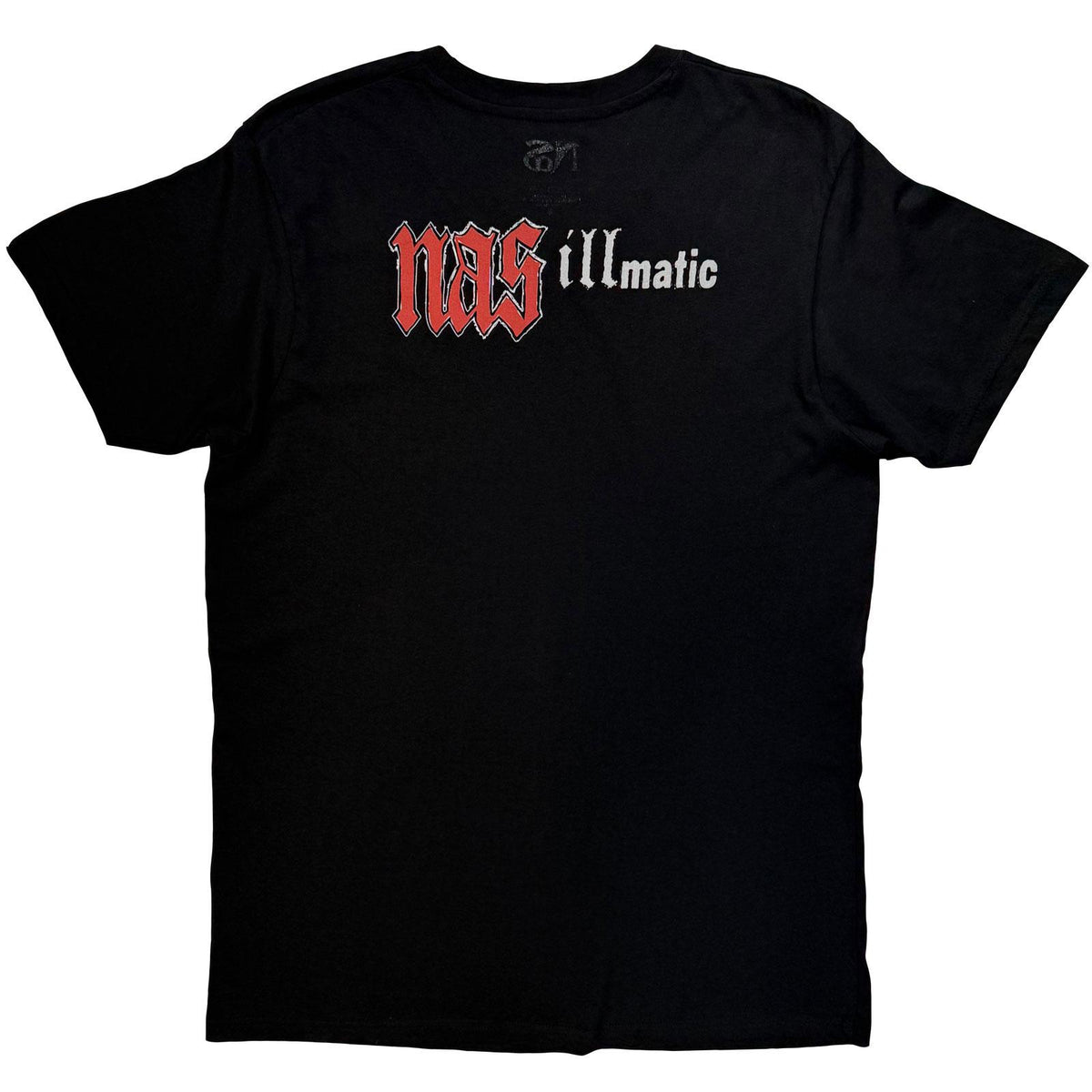 Black - Back - Nas Unisex Adult The World Is Yours Back Print T-Shirt