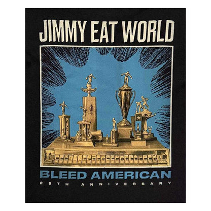 Black - Side - Jimmy Eat World Unisex Adult Bleed American Back Print T-Shirt
