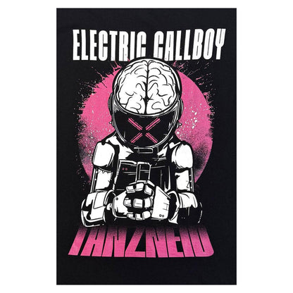 Black - Side - Electric Callboy Unisex Adult Tanzneid Robot T-Shirt