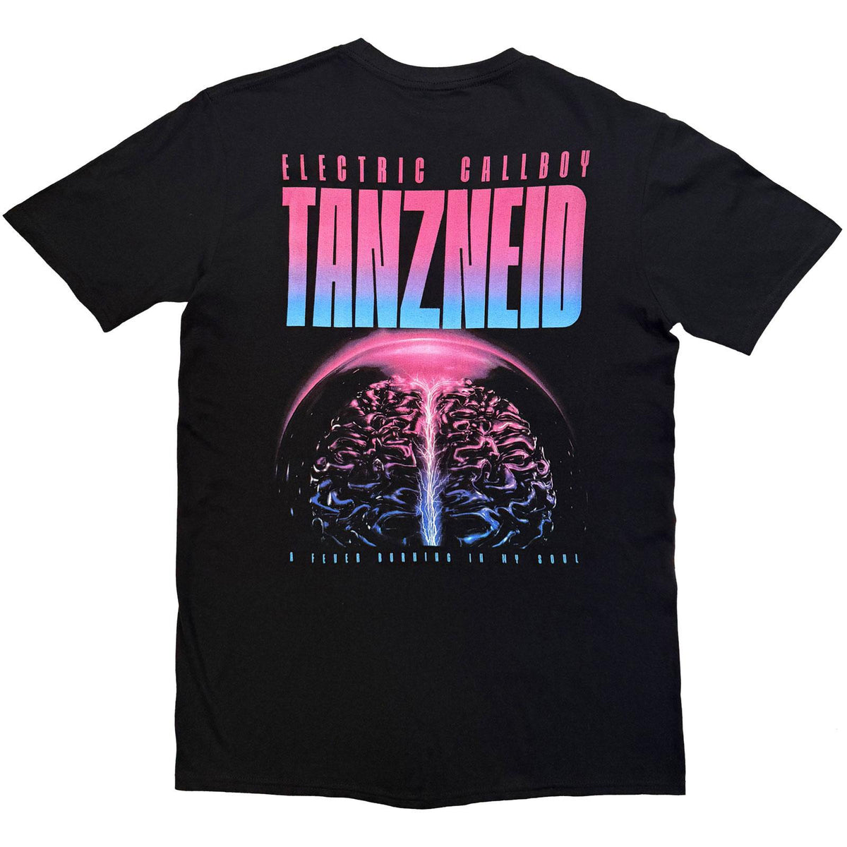Black - Back - Electric Callboy Unisex Adult Tanzneid F&B Cover Back Print T-Shirt