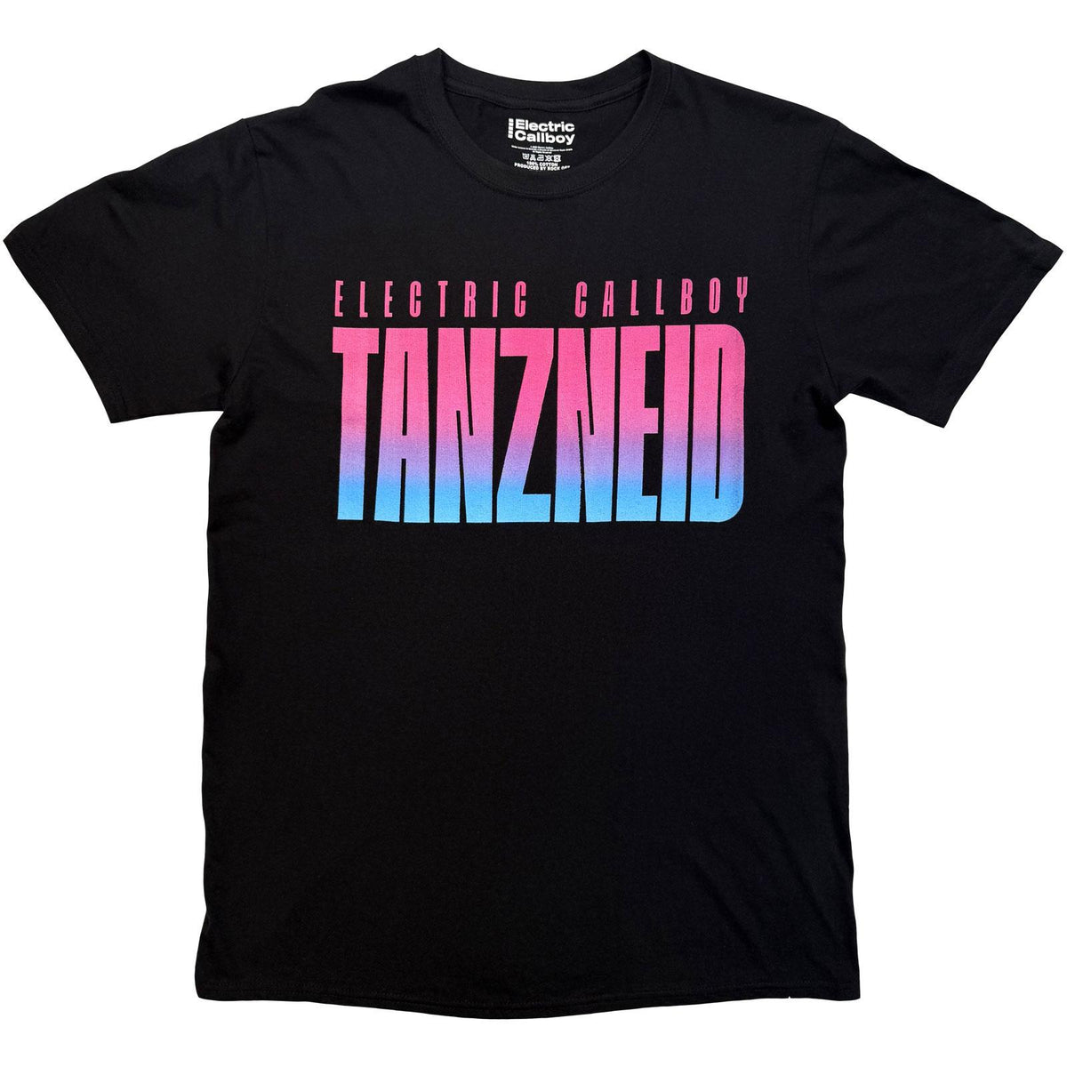 Black - Front - Electric Callboy Unisex Adult Tanzneid F&B Cover Back Print T-Shirt