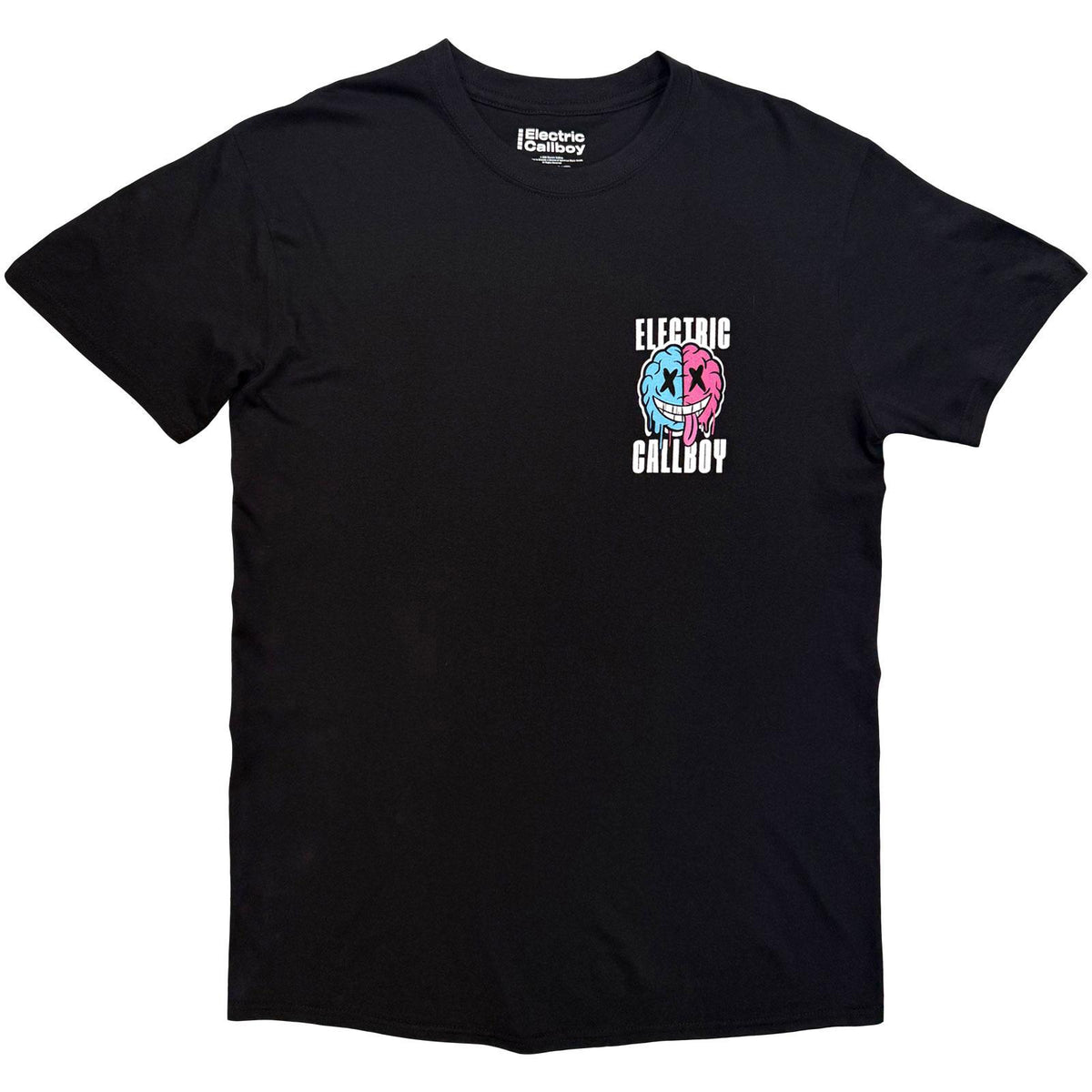 Black - Front - Electric Callboy Unisex Adult Tanzneid Soul Brain Back Print T-Shirt