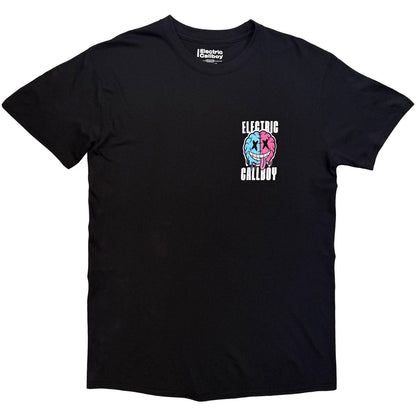 Black - Front - Electric Callboy Unisex Adult Tanzneid Soul Brain Back Print T-Shirt
